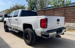 CHEVROLET SILVERADO 2016 white crew pic diesel 1GC1KVE82GF216921 photo #4