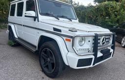 MERCEDES-BENZ G 550 2018 white  gas WDCYC3KH8JX295625 photo #2