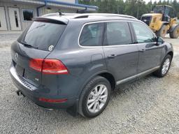 VOLKSWAGEN TOUAREG V6 2014 gray  gas WVGEF9BP5ED009310 photo #4