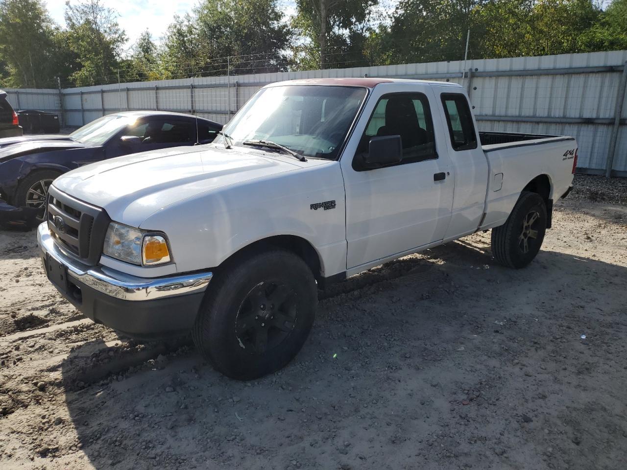 FORD RANGER SUP 2004 white  gas 1FTYR15E24PA40810 photo #1