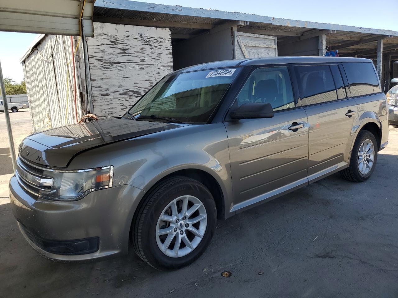 FORD FLEX SE 2014 gray  gas 2FMGK5B86EBD24242 photo #1