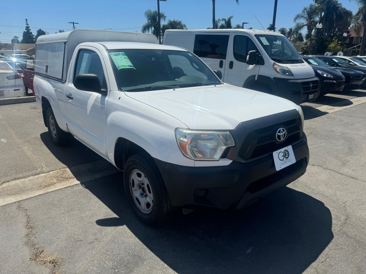 TOYOTA TACOMA 2013 white pickup gas 5TFNX4CN7DX031369 photo #1