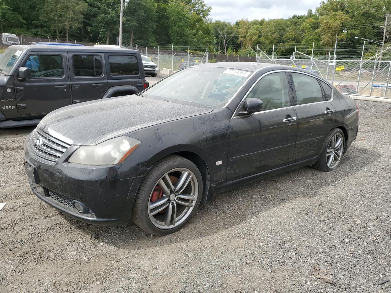 INFINITI M35 BASE 2006 black sedan 4d gas JNKAY01EX6M114501 photo #1