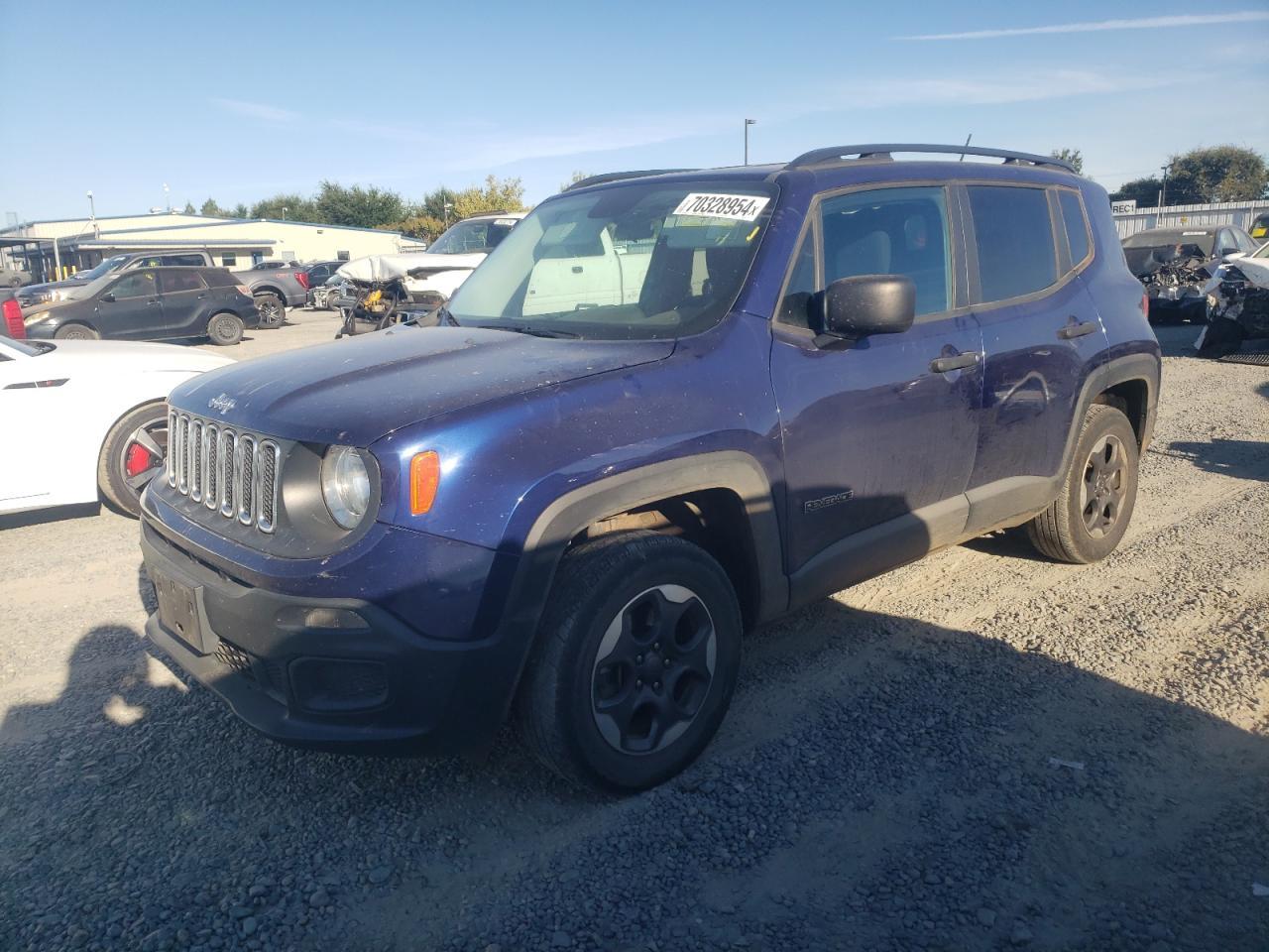 JEEP RENEGADE S 2017 blue  gas ZACCJBAB6HPG26227 photo #1