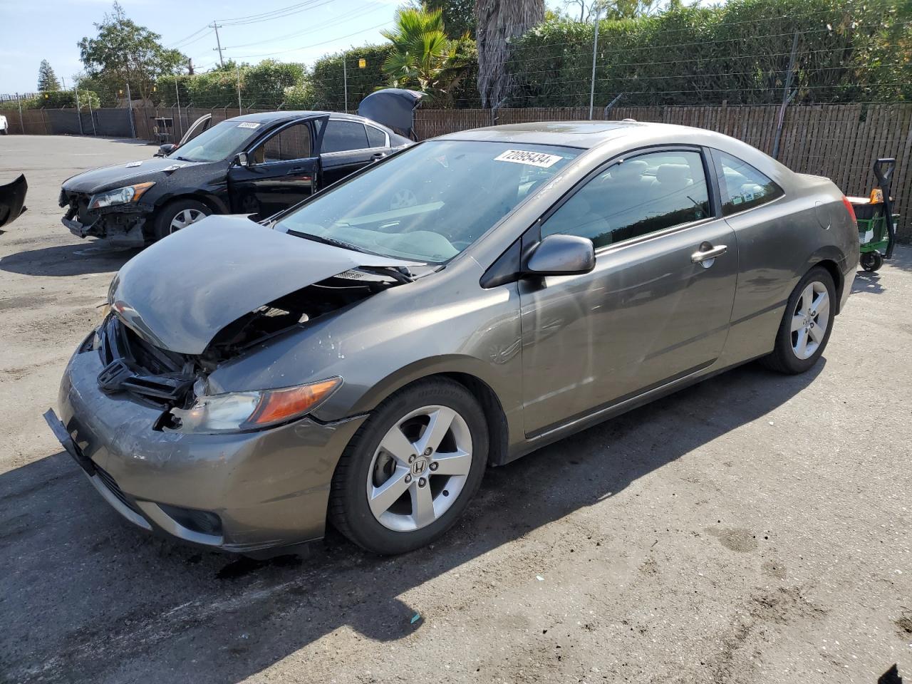 HONDA CIVIC EX 2006 gray  gas 2HGFG12826H577715 photo #1