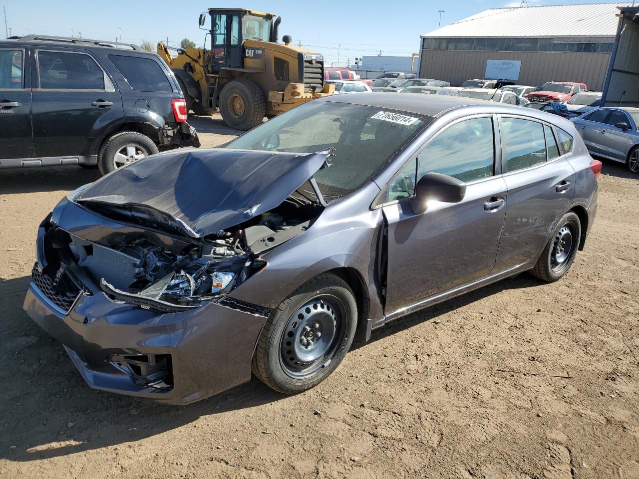 SUBARU IMPREZA 2017 charcoal  gas 4S3GTAA61H3707410 photo #1