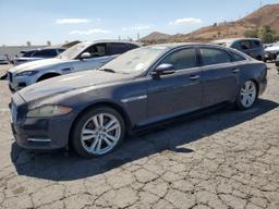 JAGUAR XJL PORTFO 2013 blue sedan 4d gas SAJWJ2GD4D8V46644 photo #2