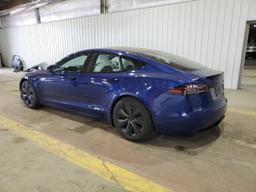 TESLA MODEL S 2023 blue  electric 5YJSA1E55PF517984 photo #3