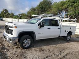 CHEVROLET SILVERADO 2024 white  gas 1GB1WLE79RF311497 photo #2