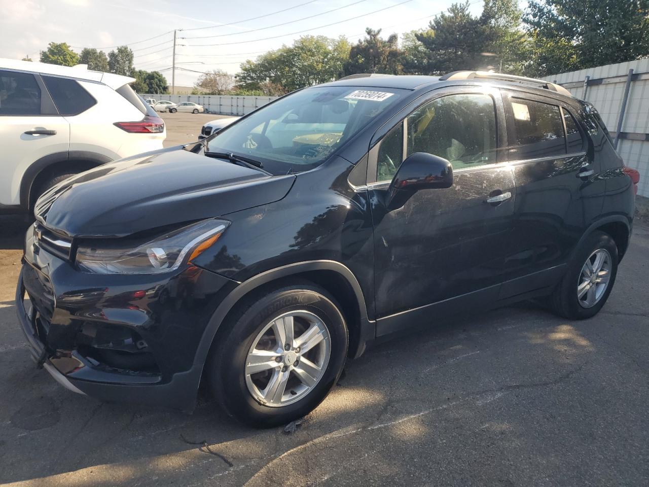 CHEVROLET TRAX 1LT 2019 black  gas 3GNCJLSB6KL386110 photo #1