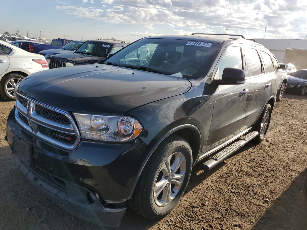 DODGE DURANGO CR 2013 black  gas 1C4SDJDT4DC681727 photo #1