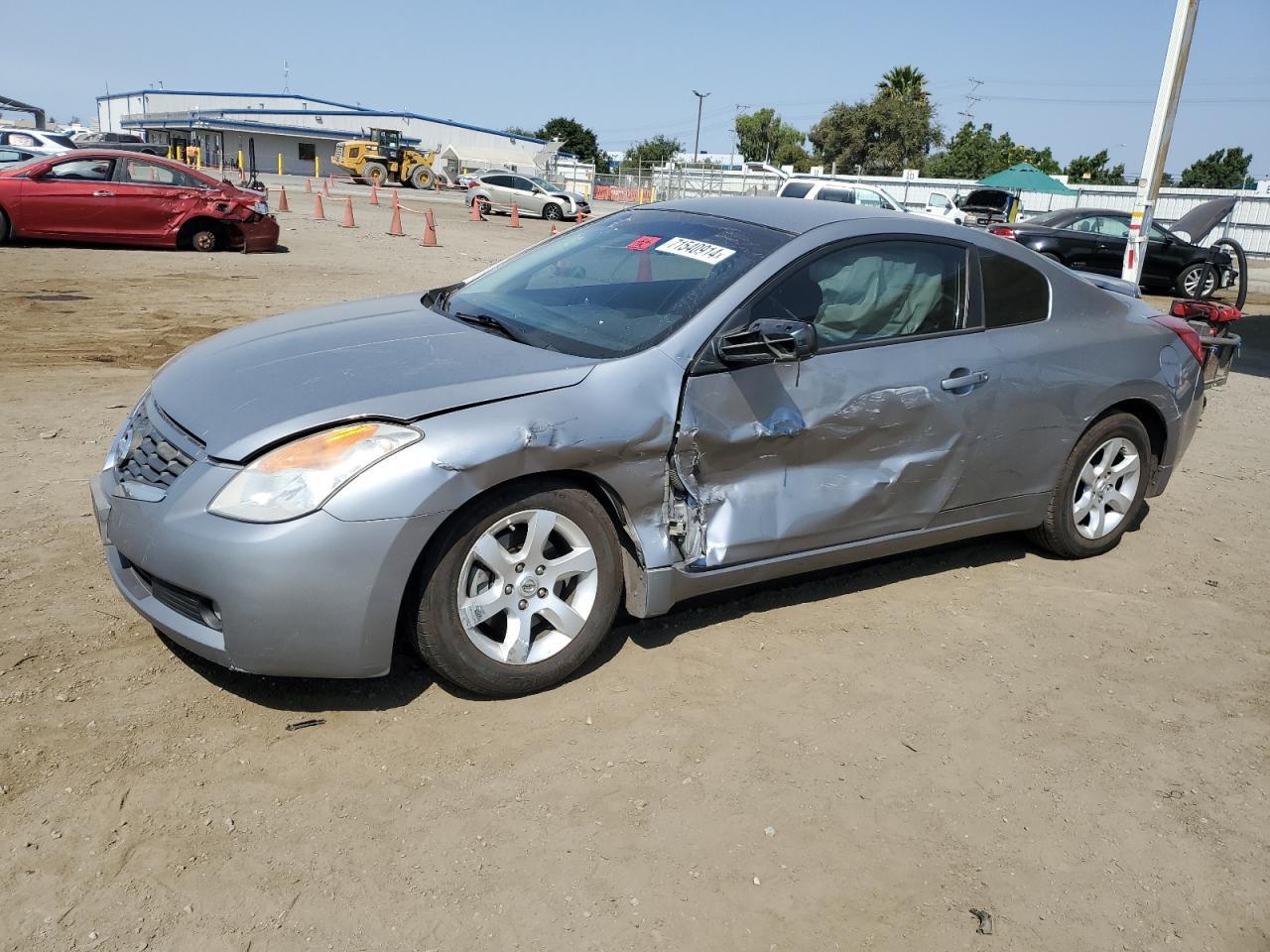 NISSAN ALTIMA 2.5 2008 gray  gas 1N4AL24E68C190030 photo #1