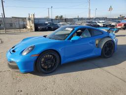 PORSCHE 911 GT3 2022 blue  gas WP0AC2A99NS268142 photo #2