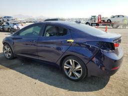 HYUNDAI ELANTRA SE 2014 blue sedan 4d gas 5NPDH4AE5EH541941 photo #3