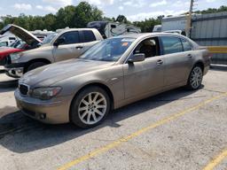 BMW 750 LI 2006 gold  gas WBAHN83566DT29200 photo #2