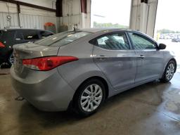 HYUNDAI ELANTRA GL 2013 silver  gas KMHDH4AEXDU560856 photo #4