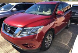 NISSAN PATHFINDER 2014 red 4dr spor gas 5N1AR2MN7EC728606 photo #3