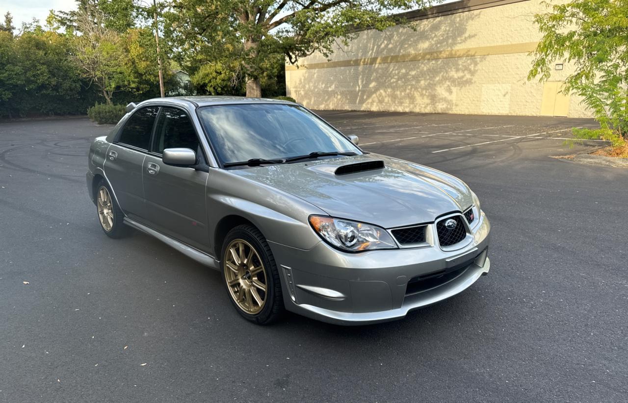 SUBARU IMPREZA WR 2006 charcoal  gas JF1GD70636L508153 photo #1