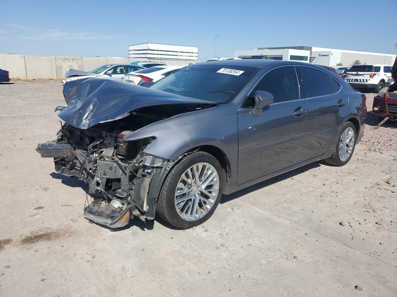 LEXUS ES 350 2014 charcoal  gas JTHBK1GG0E2092281 photo #1