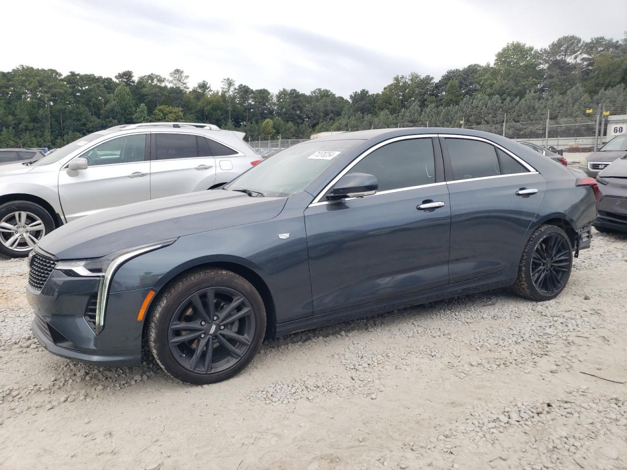 CADILLAC CT4 LUXURY 2022 gray  gas 1G6DJ5RKXN0122908 photo #1