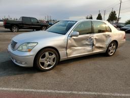 LEXUS LS 430 2005 silver  gas JTHBN36F655009317 photo #2