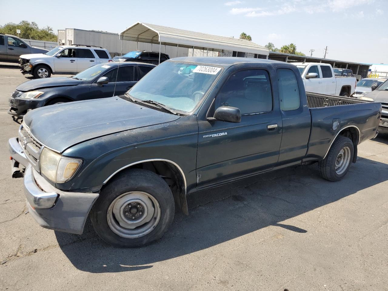 TOYOTA TACOMA XTR 1998 green  gas 4TAVL52N7WZ104181 photo #1