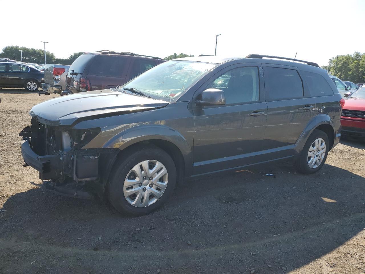 DODGE JOURNEY SE 2019 gray  gas 3C4PDCBB7KT719495 photo #1