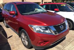 NISSAN PATHFINDER 2014 red 4dr spor gas 5N1AR2MN7EC728606 photo #2