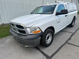 DODGE RAM 1500 2011 white pickup gas 3D7JB1EP3BG595957 photo #3