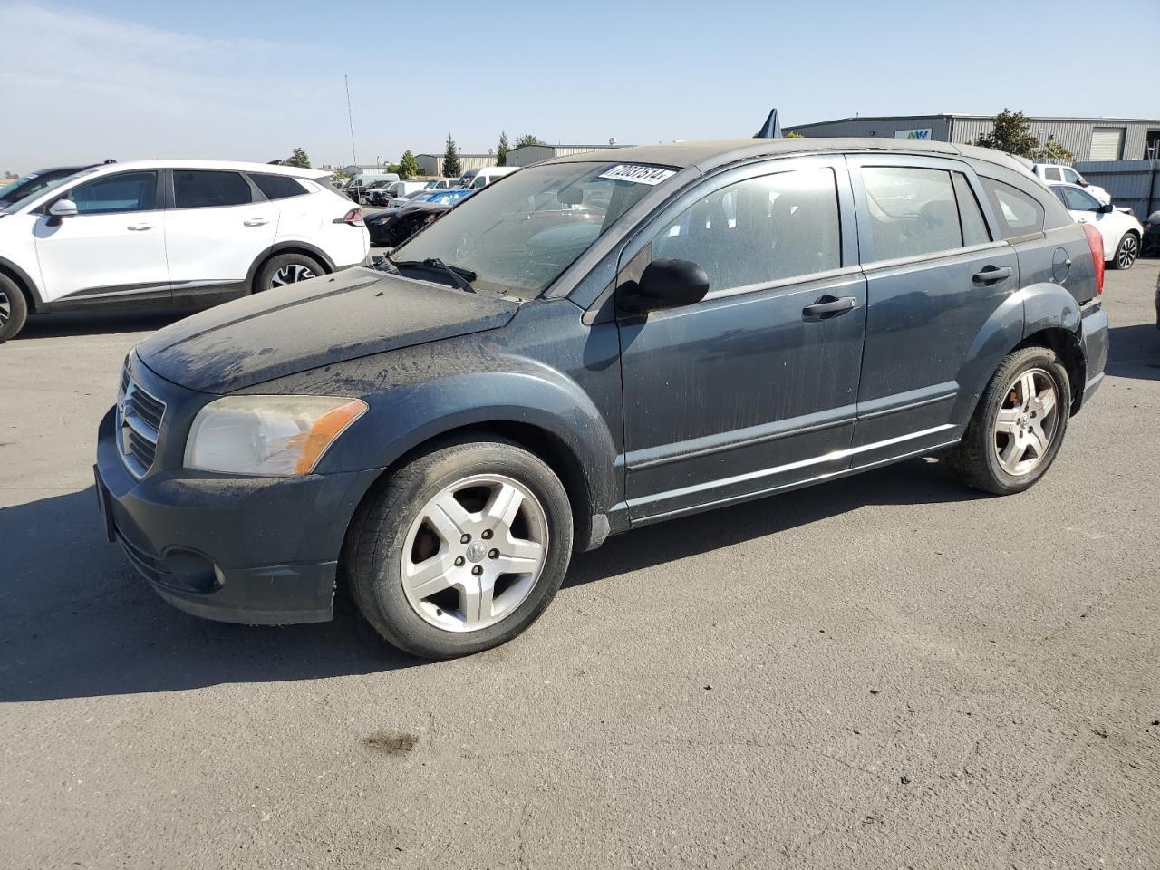 DODGE CALIBER SX 2007 blue  gas 1B3HB48B57D408671 photo #1