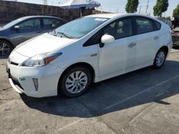 TOYOTA PRIUS PLUG 2014 white  hybrid engine JTDKN3DPXE3061221 photo #2