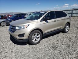 FORD EDGE SE 2017 tan  gas 2FMPK4G90HBC44144 photo #2