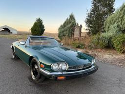 JAGUAR XJS 1987 green coupe gas SAJNV584XHC136093 photo #2