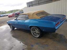 CHEVROLET CAMARO CNV 1969 blue   124679N613193 photo #3