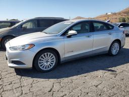 FORD FUSION S H 2015 silver sedan 4d hybrid engine 3FA6P0UU2FR138866 photo #2