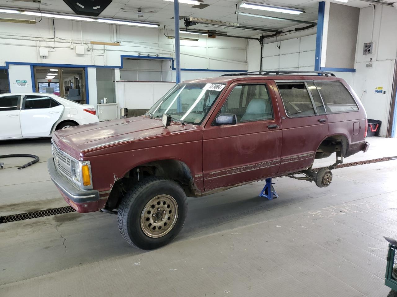 CHEVROLET BLAZER S10 1994 red  gas 1GNDT13WXR0122531 photo #1