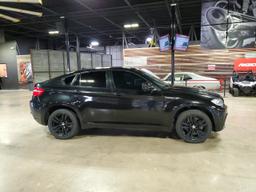 BMW X6 M 2012 black  gas 5YMGZ0C59CLK14975 photo #2