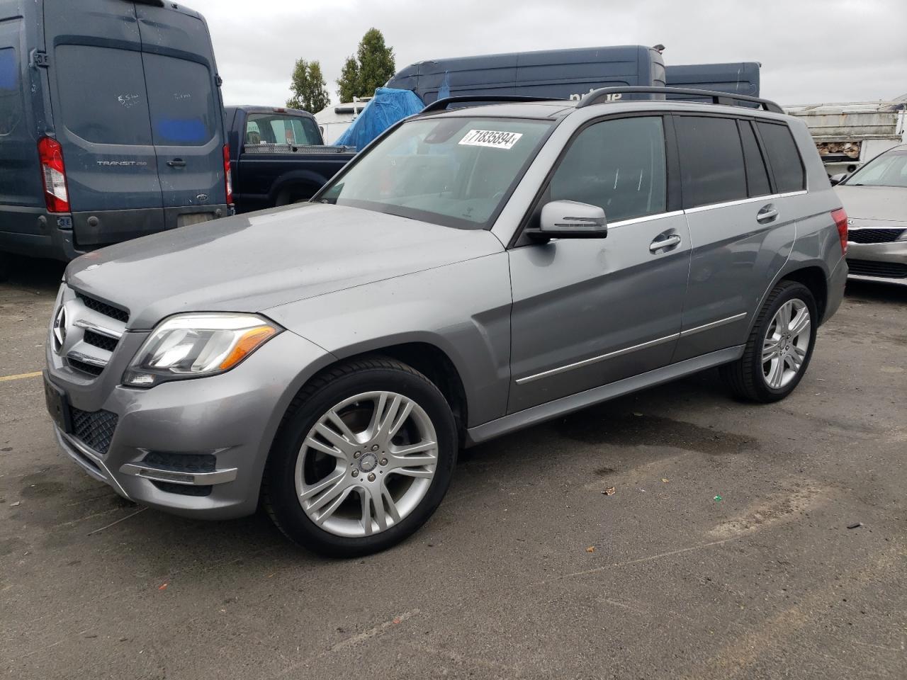 MERCEDES-BENZ GLK 350 4M 2015 gray  gas WDCGG8JB1FG361465 photo #1