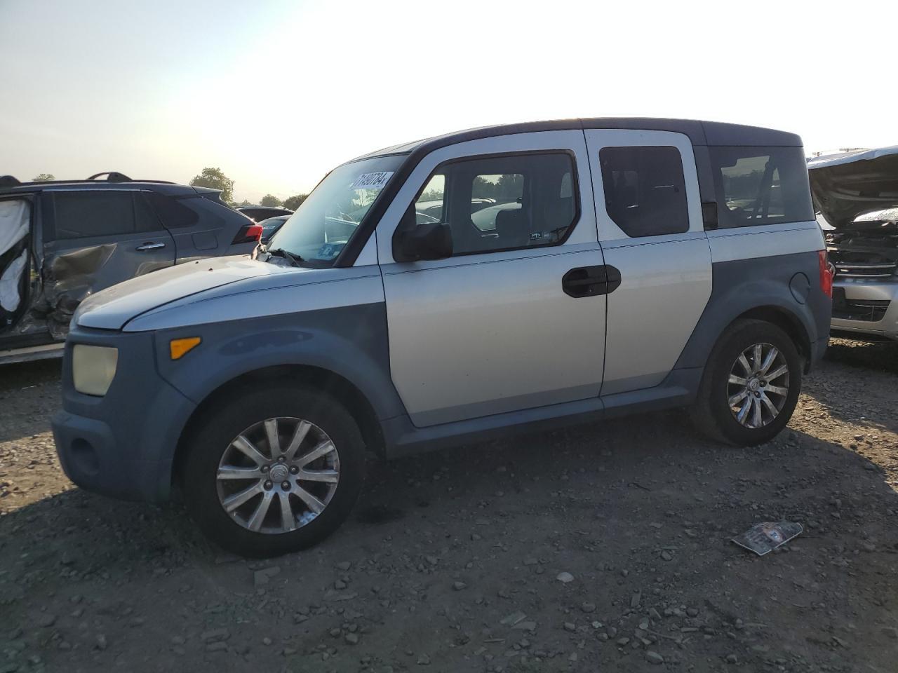 HONDA ELEMENT LX 2006 gray  gas 5J6YH28336L008617 photo #1