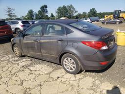 HYUNDAI ACCENT 2013 silver  gas KMHCT4AEXDU425581 photo #3