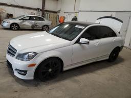 MERCEDES-BENZ C 300 4MAT 2014 white sedan 4d gas WDDGF8AB5EA963205 photo #2