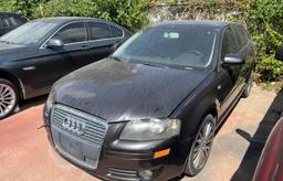 AUDI A3 2.0 PRE 2008 black station gas WAUNF78P08A166181 photo #3