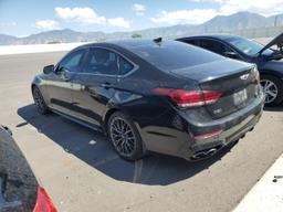 GENESIS G80 SPORT 2018 black  gas KMHGN4JB9JU271815 photo #3