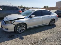 HONDA ACCORD SPO 2015 silver  gas 1HGCR2F56FA126370 photo #2