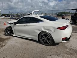 INFINITI Q60 PURE 2019 white  gas JN1EV7EL7KM291212 photo #3