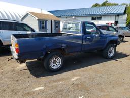 TOYOTA PICKUP RN6 1987 blue pickup gas JT4RN64D6H0014165 photo #4