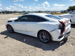 HONDA CIVIC EX 2021 white  gas 19XFC1F34ME012917 photo #3