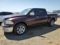 DODGE RAM 1500 L 2012 burgundy crew pic gas 1C6RD6NT6CS182031 photo #2