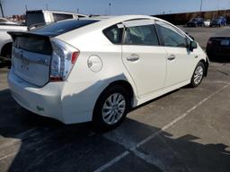 TOYOTA PRIUS PLUG 2014 white  hybrid engine JTDKN3DPXE3061221 photo #4