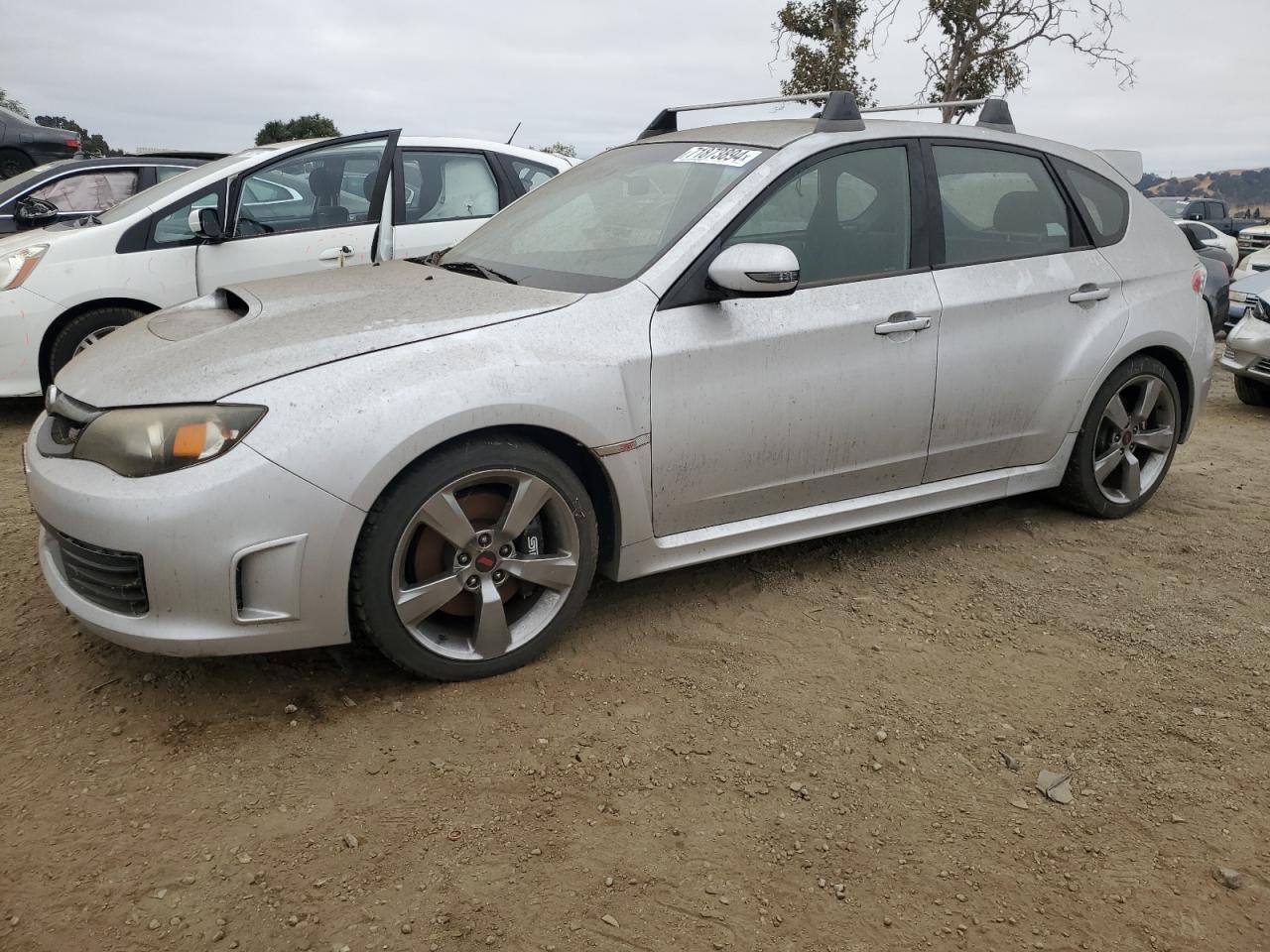 SUBARU IMPREZA WR 2008 silver  gas JF1GR89698L836285 photo #1